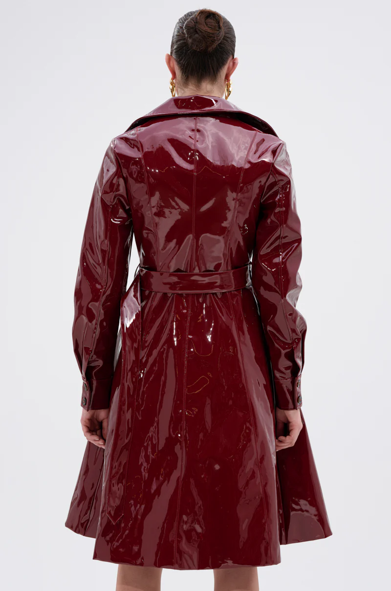 MITICA PATENT TRENCH COAT - Image 11