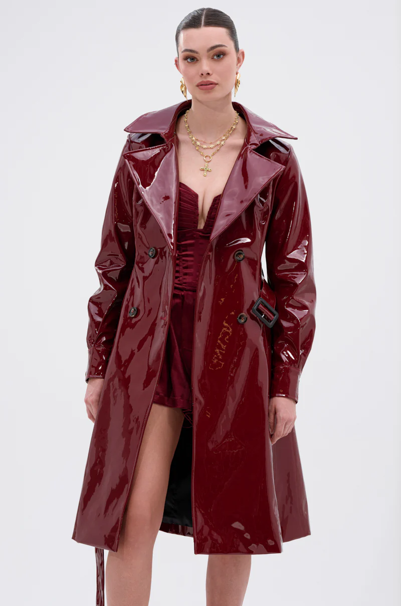 MITICA PATENT TRENCH COAT - Image 7