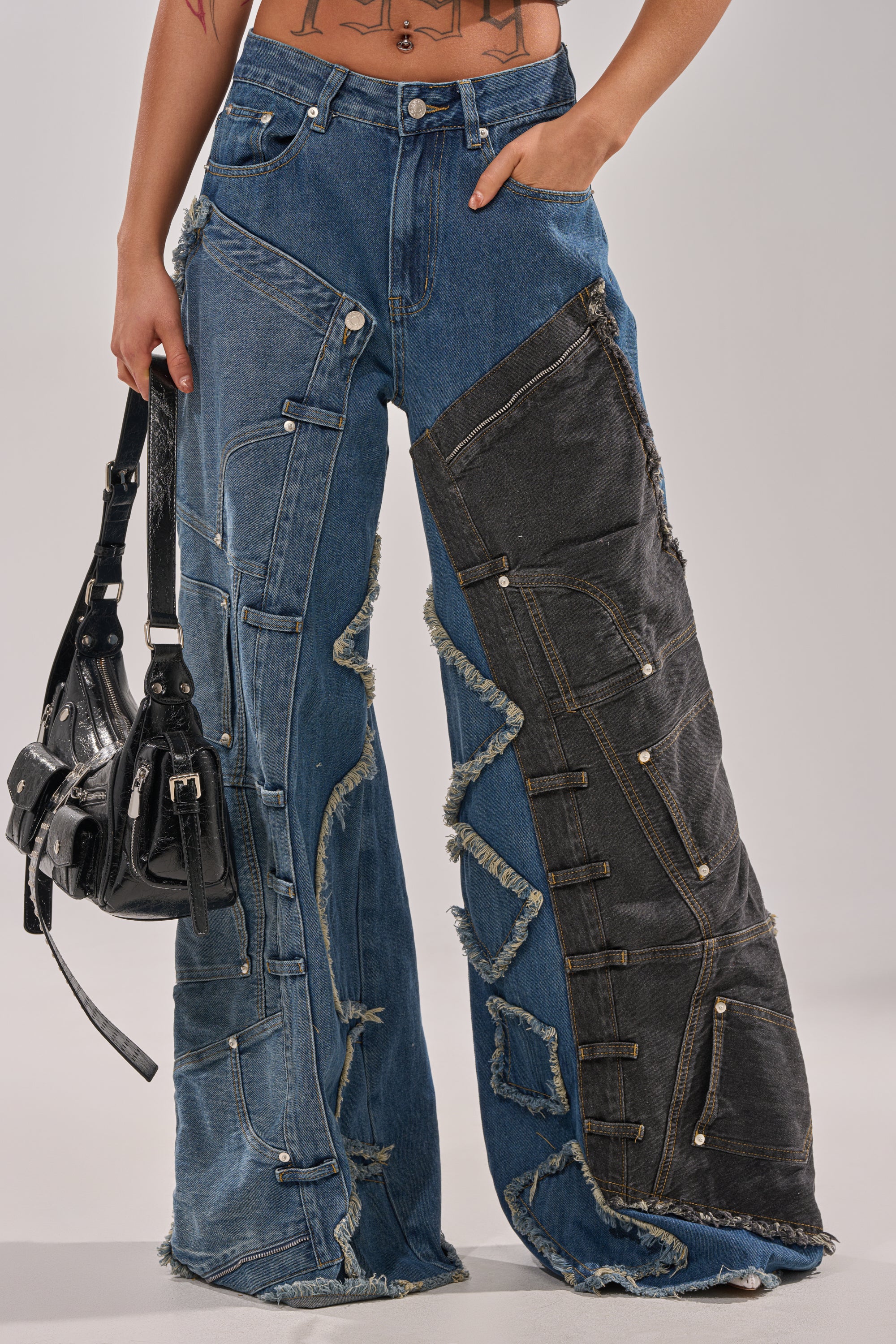 MIXED MATCH RELAXED DENIM - Image 3