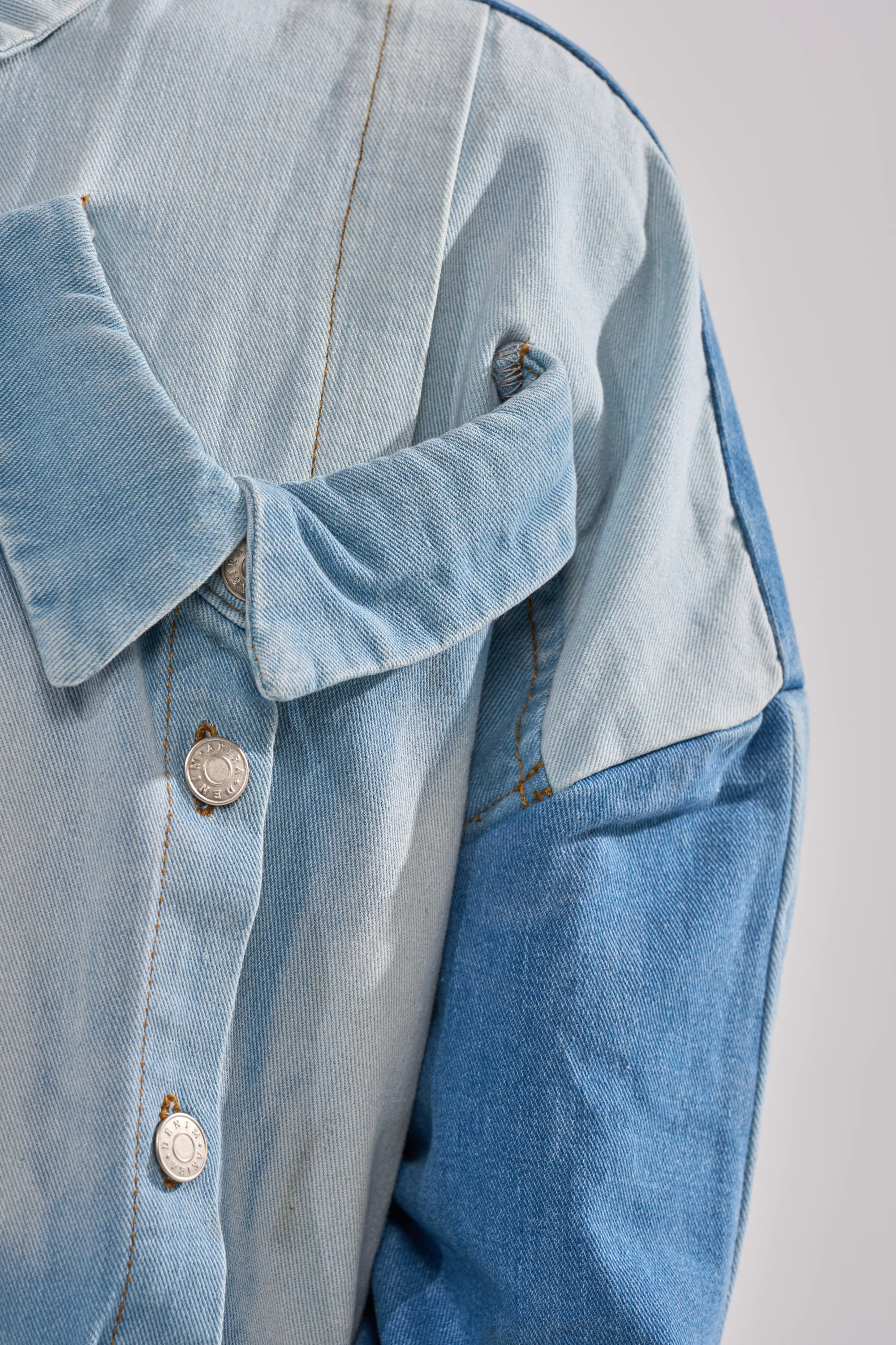 MONDAY BLUES DENIM MINI DRESS - Image 10