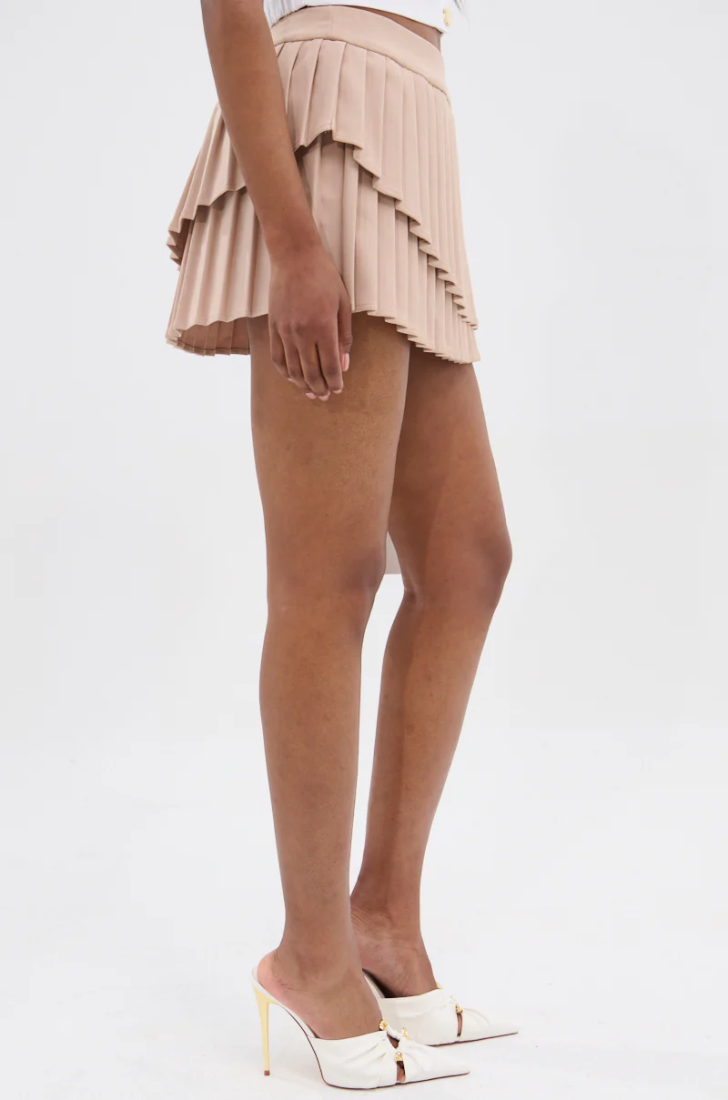 POETRY IN MOTION PLEATED MINI SKIRT - Image 6