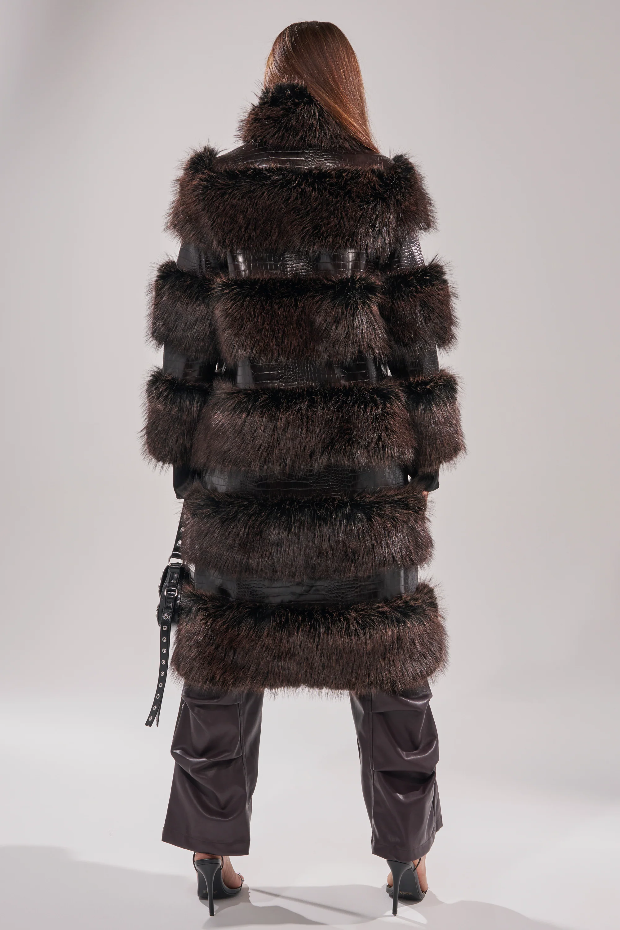 MOXIE FUR TRIM TRENCH - Image 10