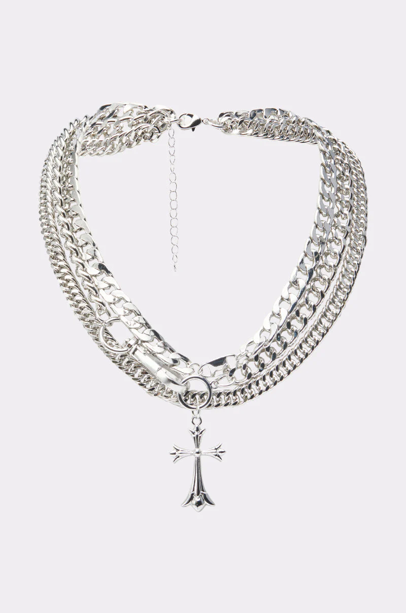 BLESSED TO BE HOT SILVER NECKLACE