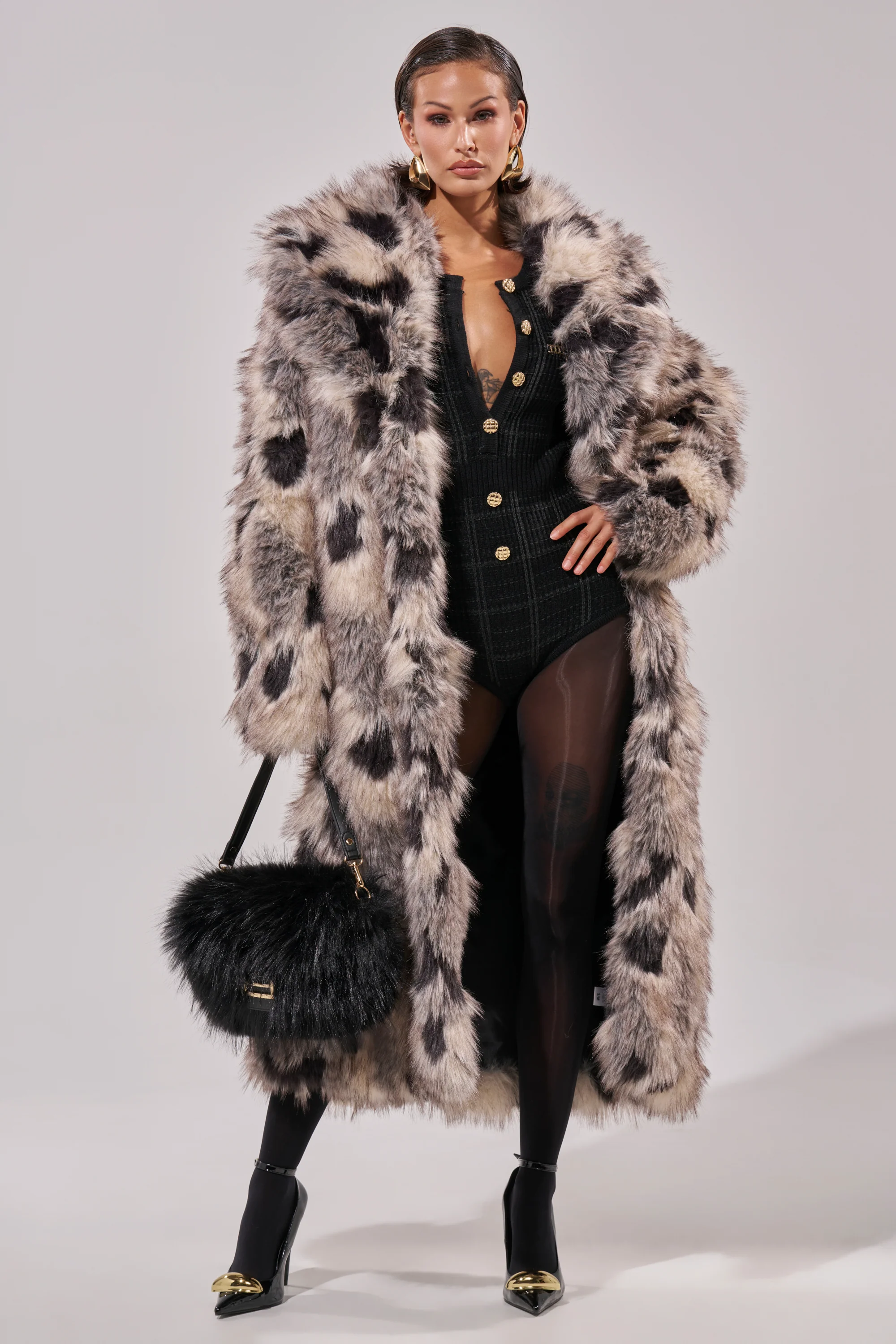 NEW AUSTIN FAUX FUR COAT