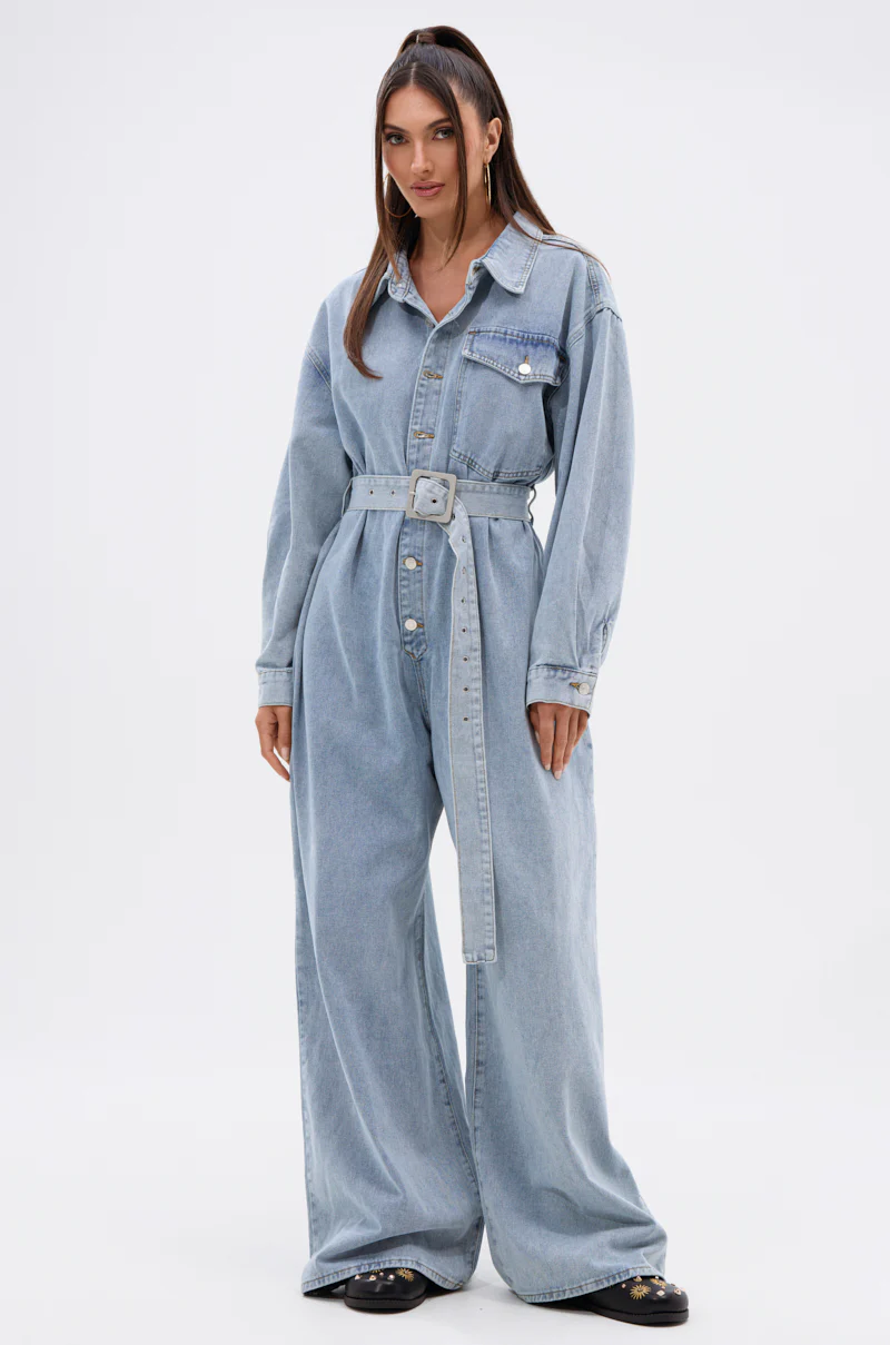 NOT TODAY EXTREME OVERSIZED DENIM JUMPSUIT - Image 3