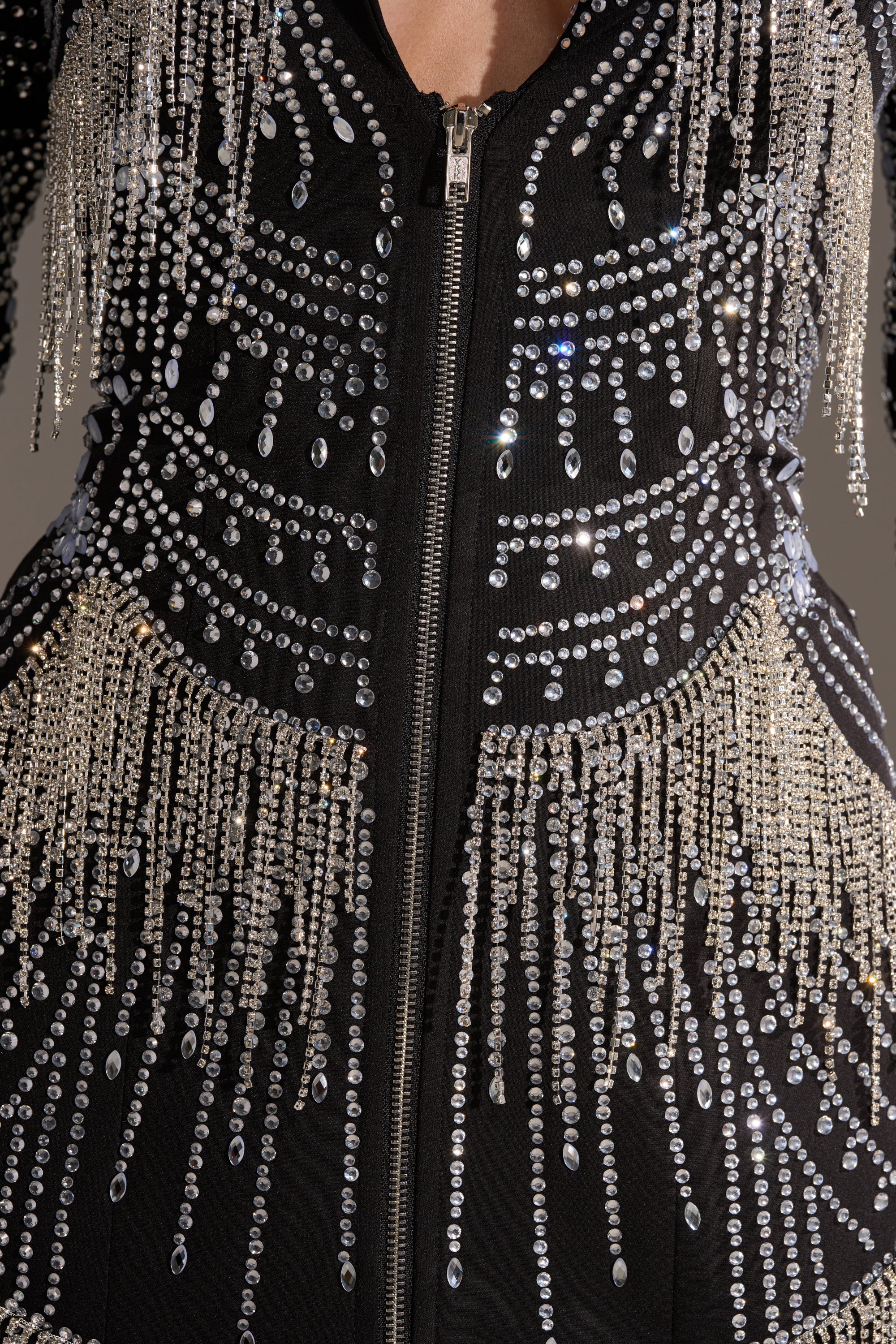 NOT YOUR BABE RHINESTONE BLAZER DRESS - Image 7