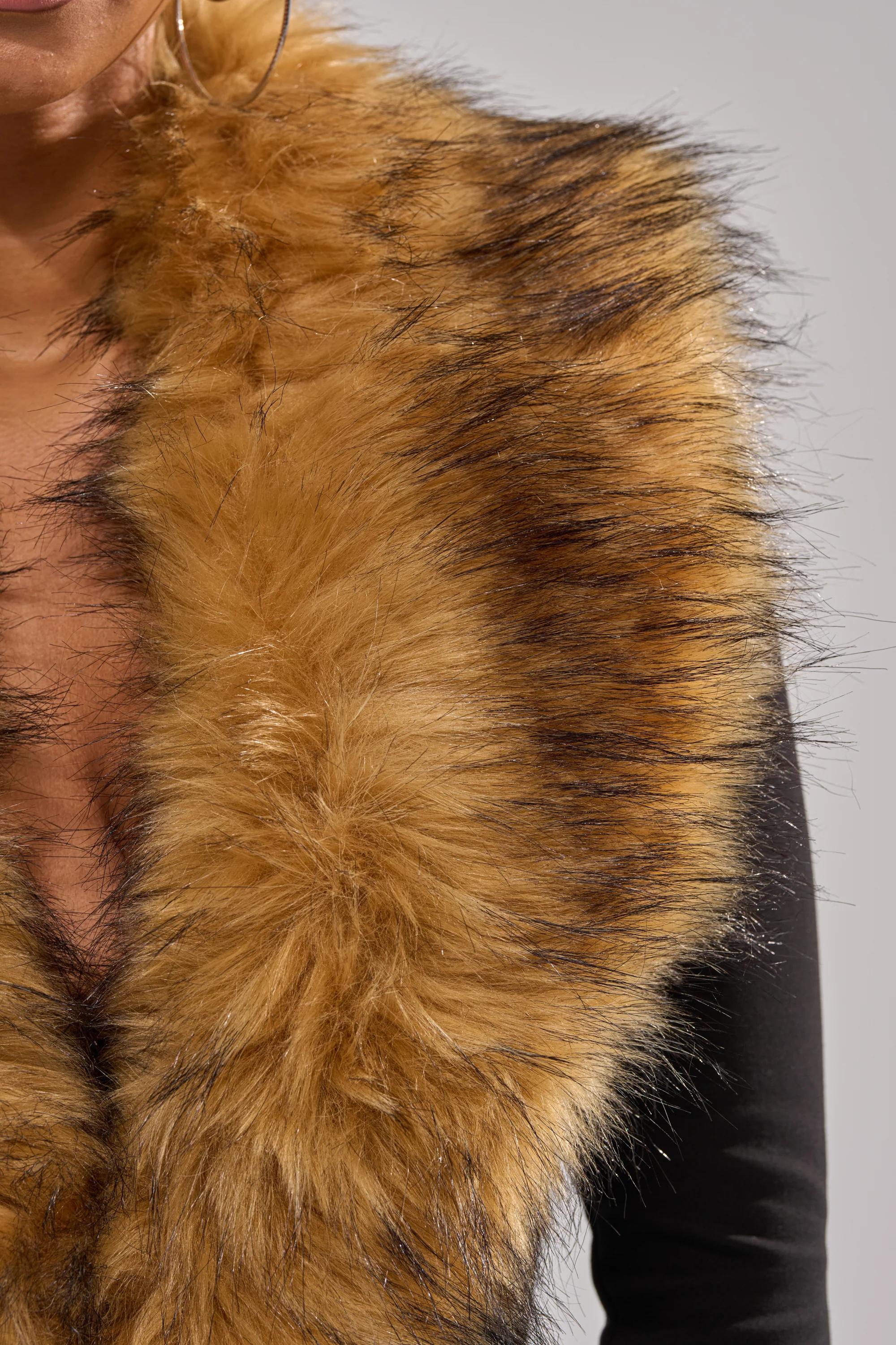 OH HOT DAMN BABY FUR TRIM JUMPSUIT - Image 5