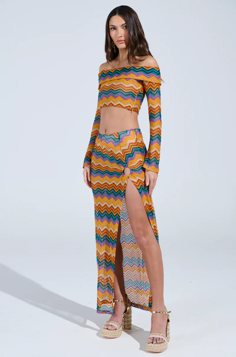 OH SO ZIGGY CROCHET OFF THE SHOULDER TOP - Image 5