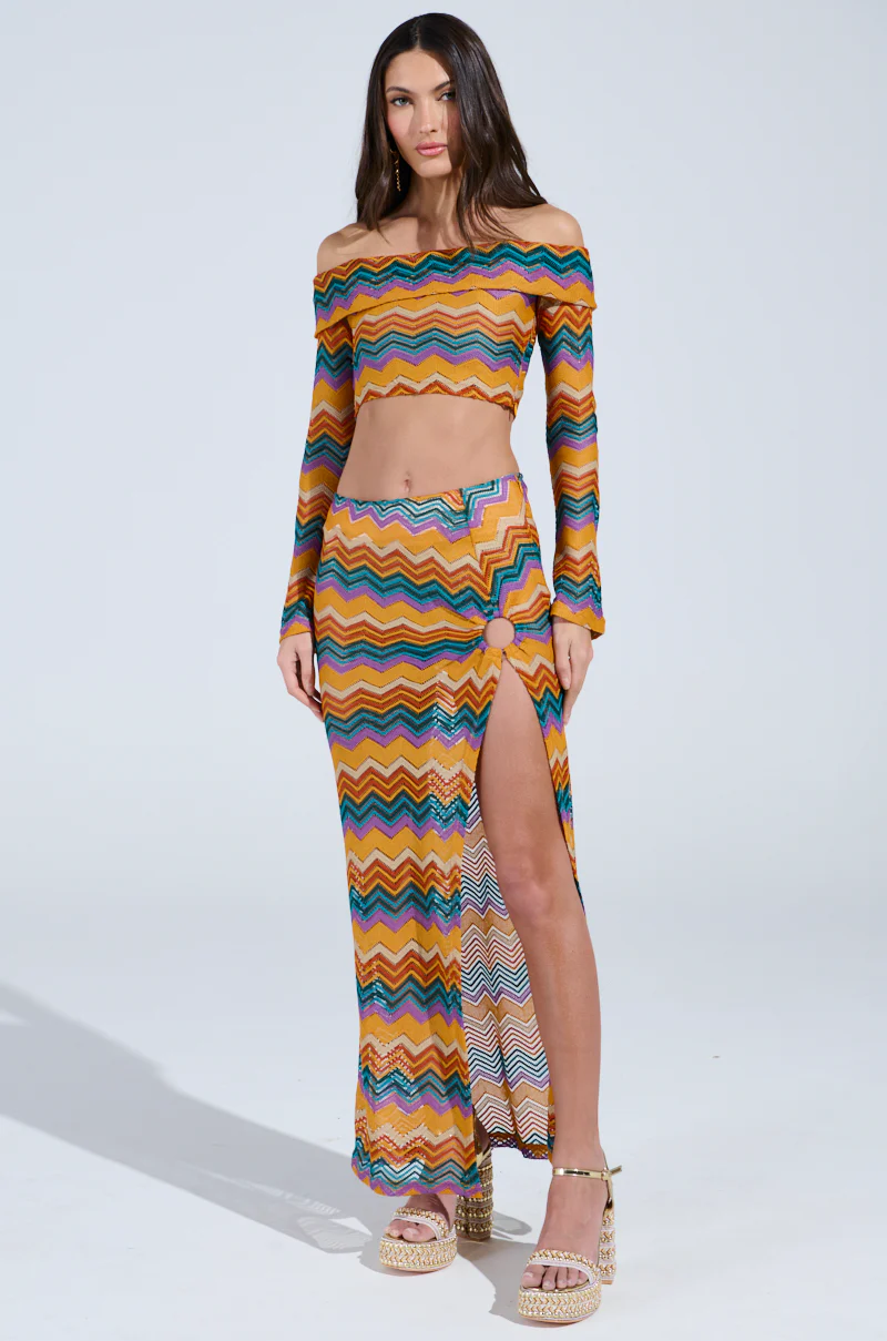 OH SO ZIGGY CROCHET OFF THE SHOULDER TOP - Image 7