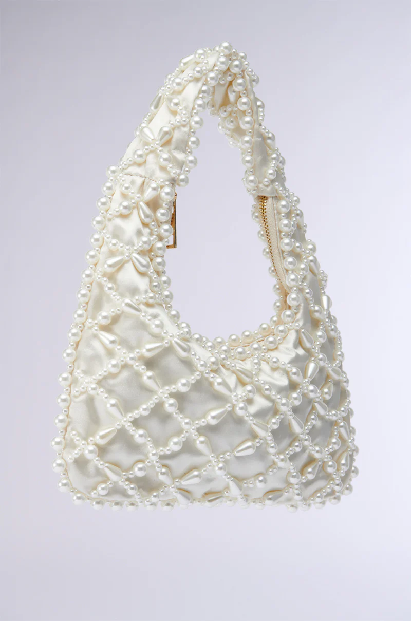OLD MONEY PEARL EMBELLISHED PURSE - Image 3