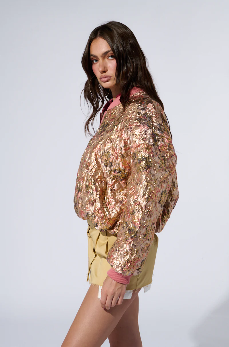 OLLARI BROCADE BOMBER - Image 3