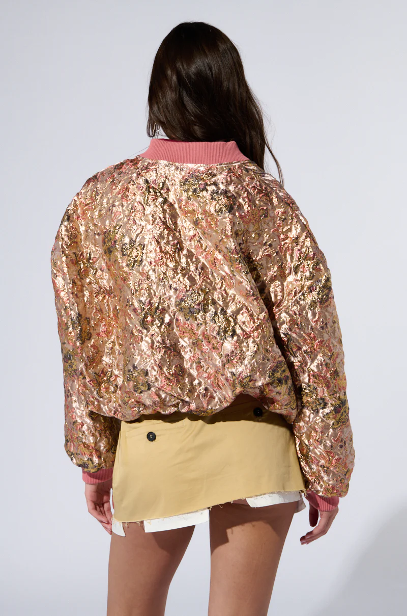 OLLARI BROCADE BOMBER - Image 4