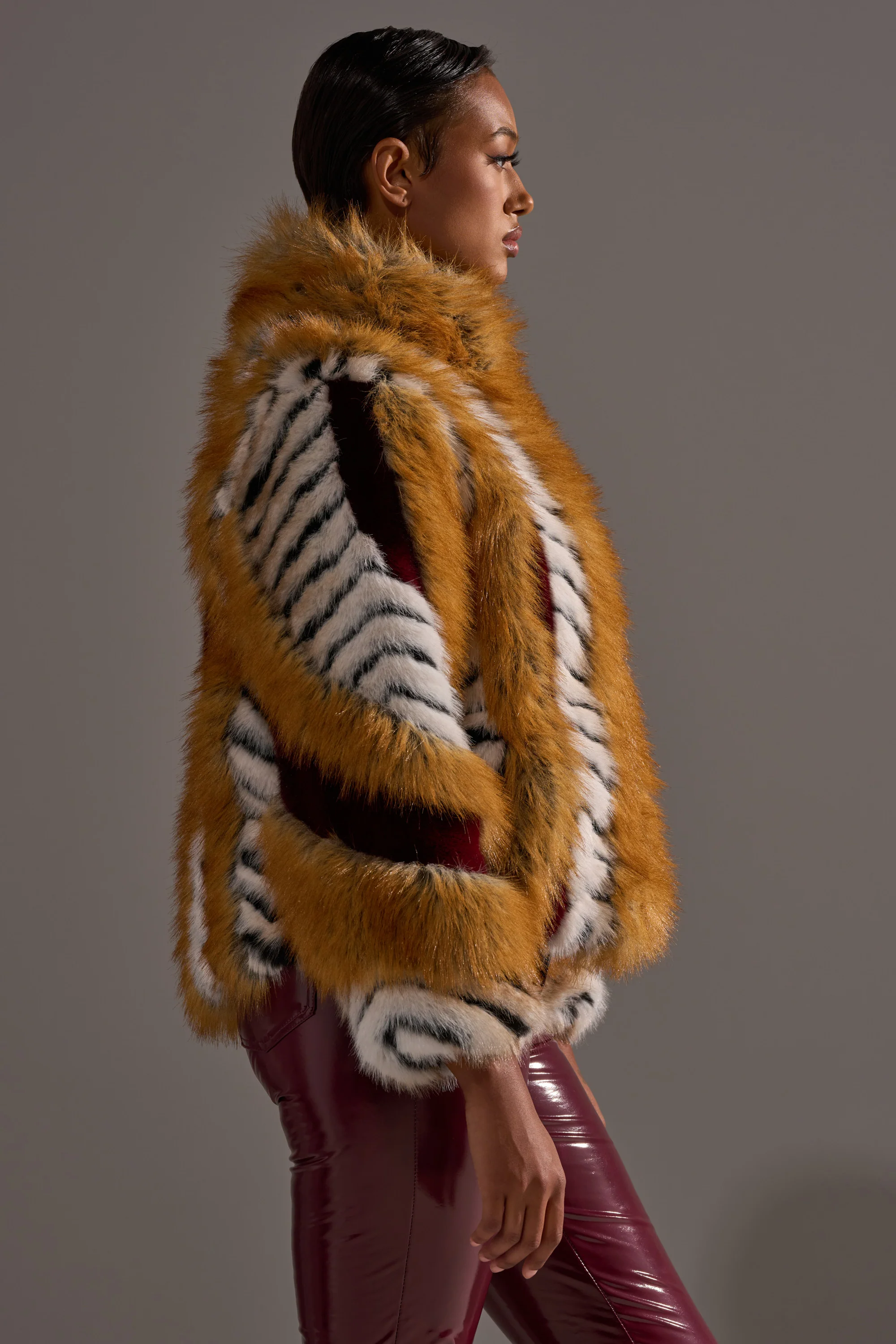 OLYMPIA PANELED FAUX FUR - Image 7