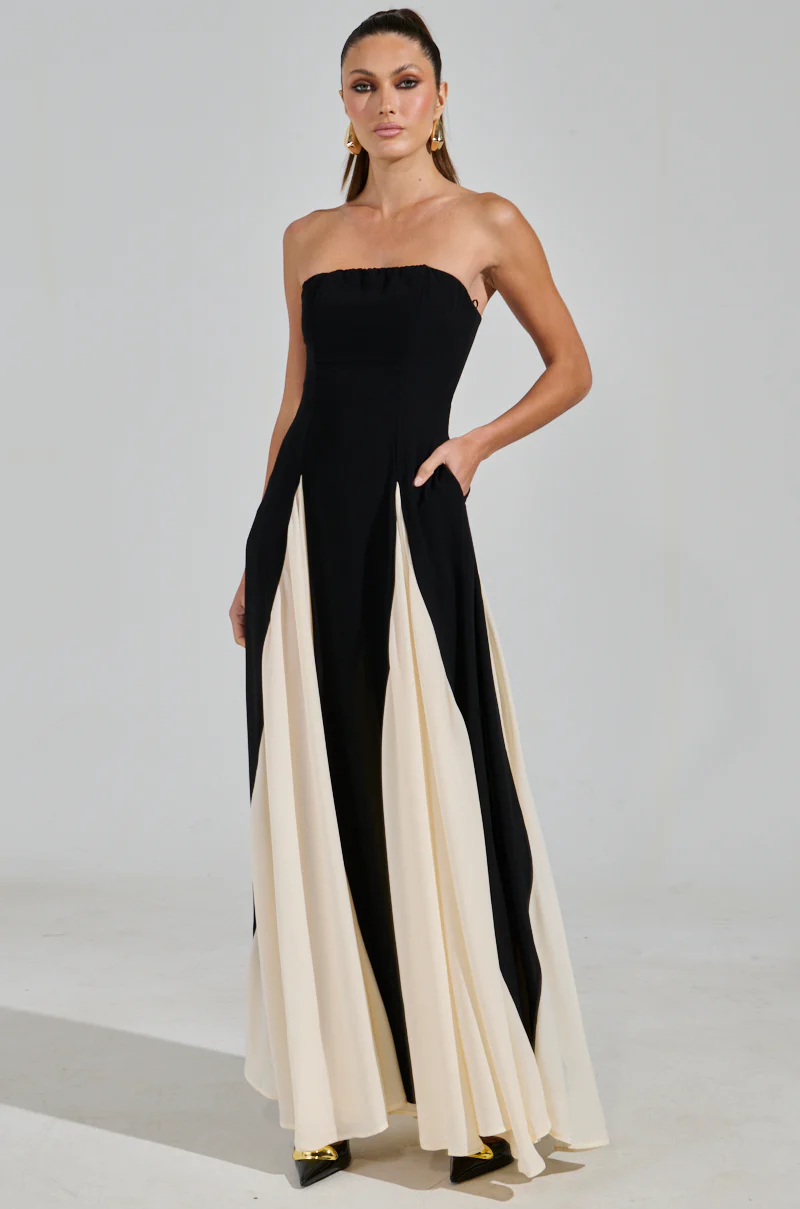 ON MY FYP CHIFFON MAXI DRESS - Image 2