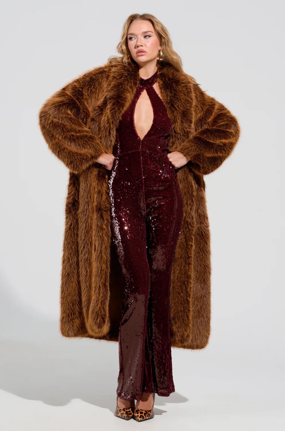 ON REPEAT SEQUIN JUMPSUIT - Image 2
