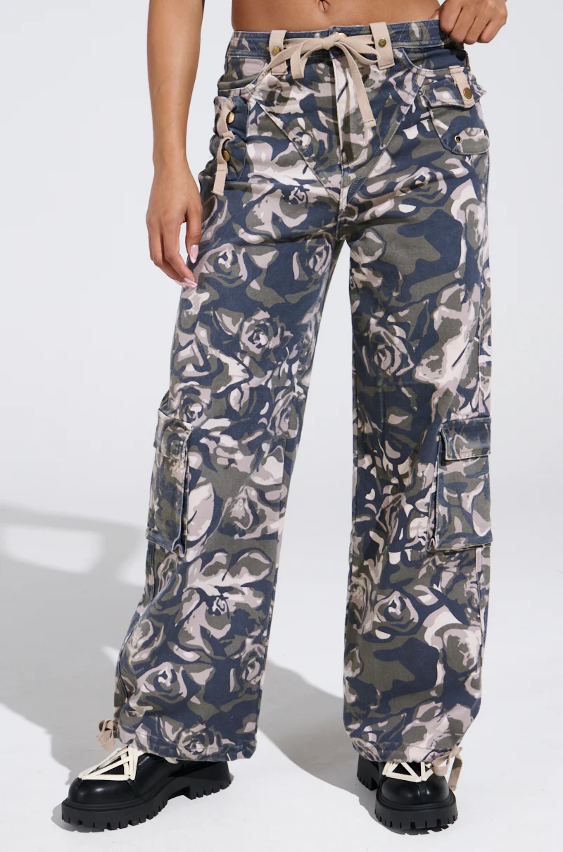 ON TOP OF IT WASHED CAMO JOGGER - Image 2