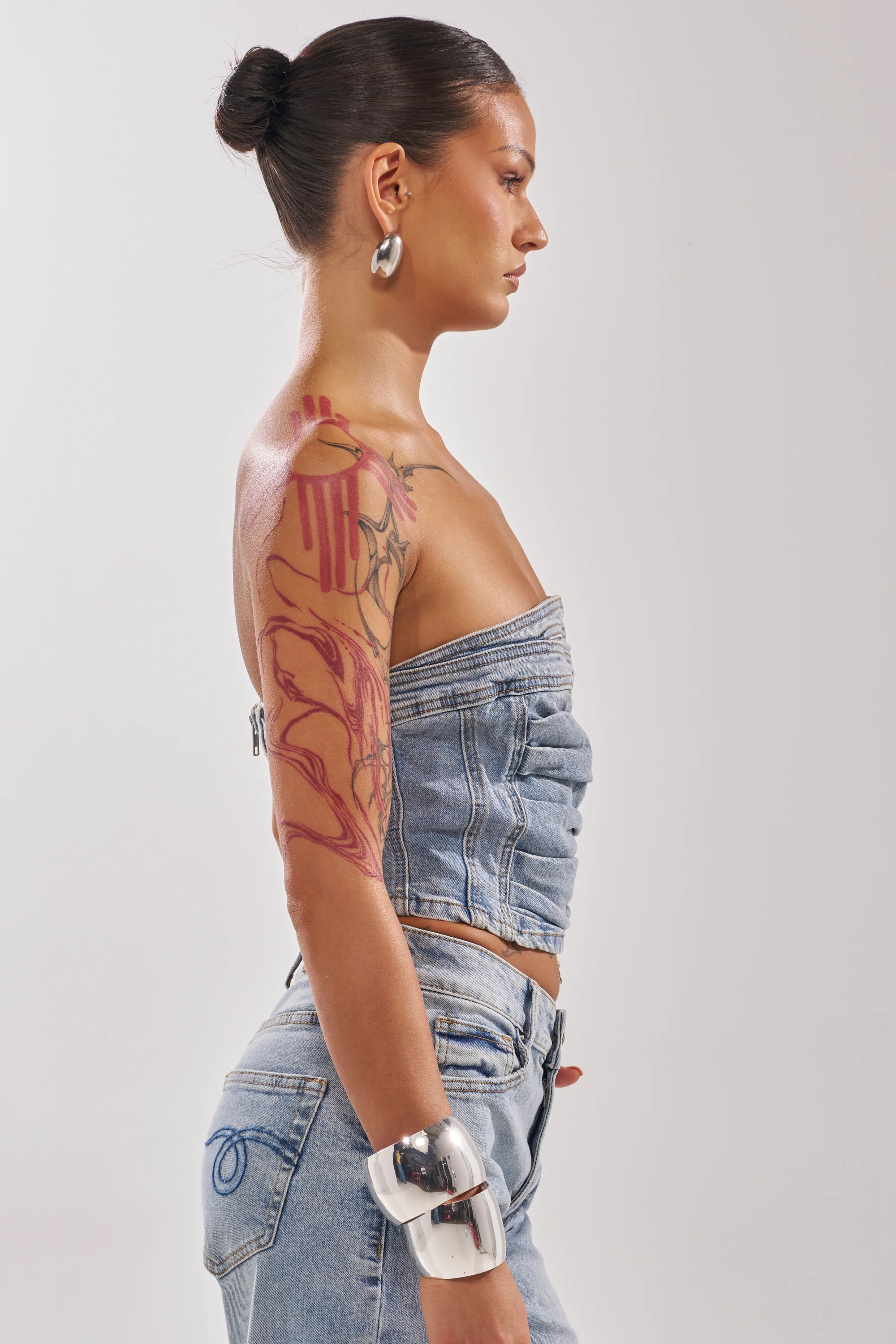 ON YOUR MIND DENIM CORSET - Image 4