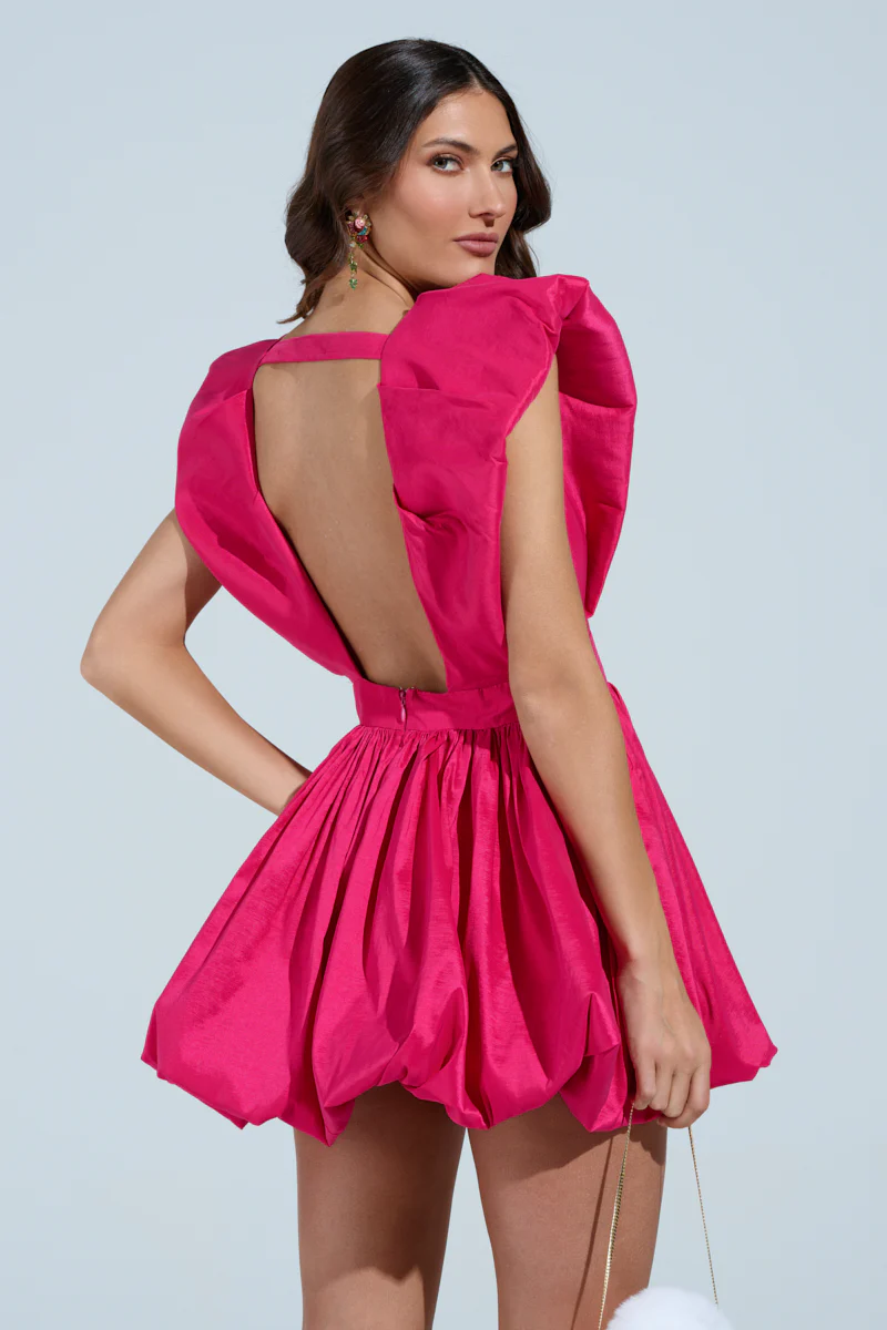 ONCE UPON A DREAM WOVEN MINI DRESS - Image 6