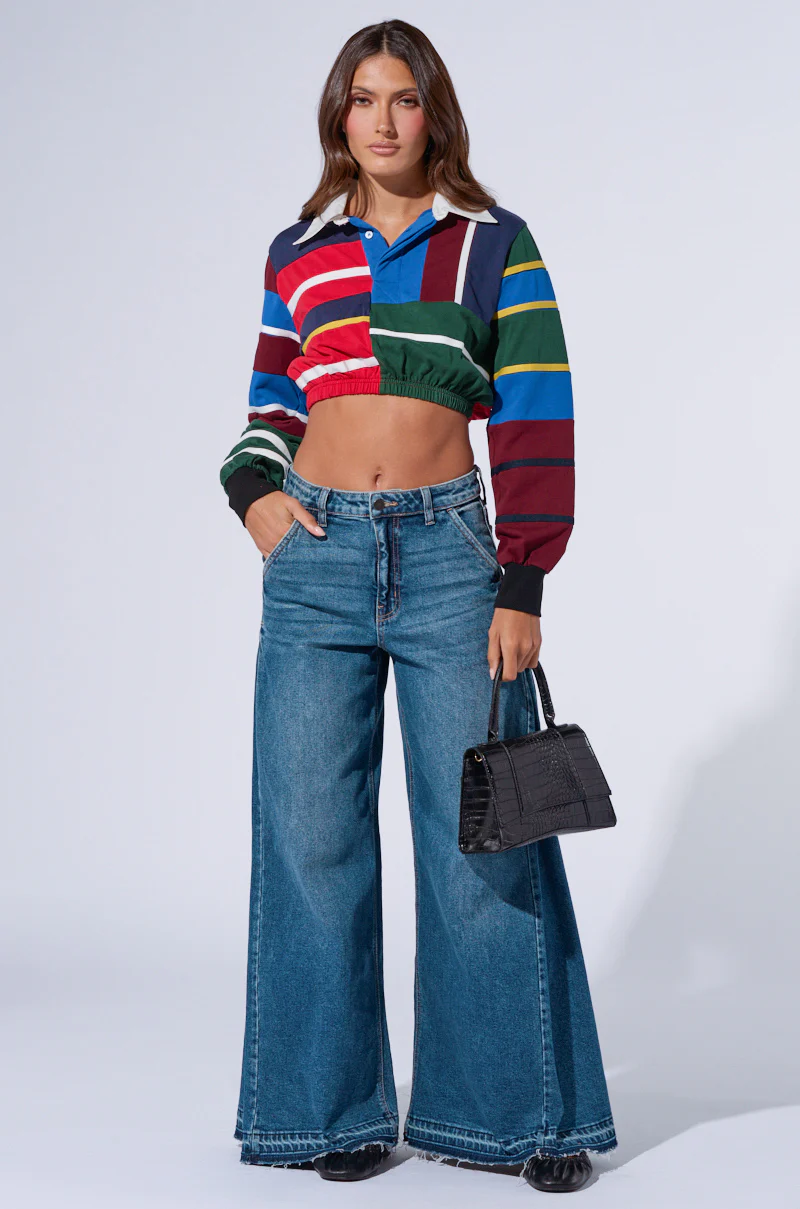 ONE MORE WEEKEND FLARE DENIM PANT - Image 6