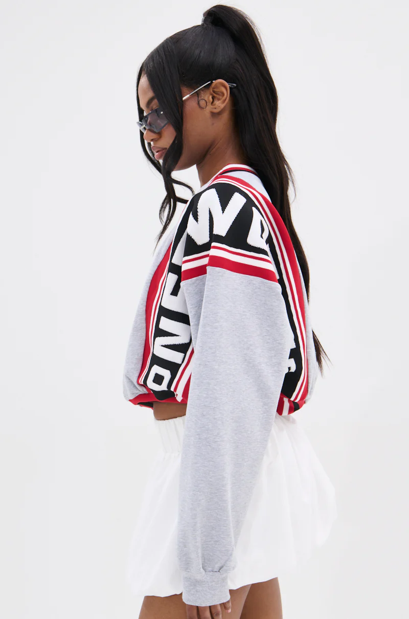 ONE TIME ONLY CROPPED SWEATSHIRT - Image 5