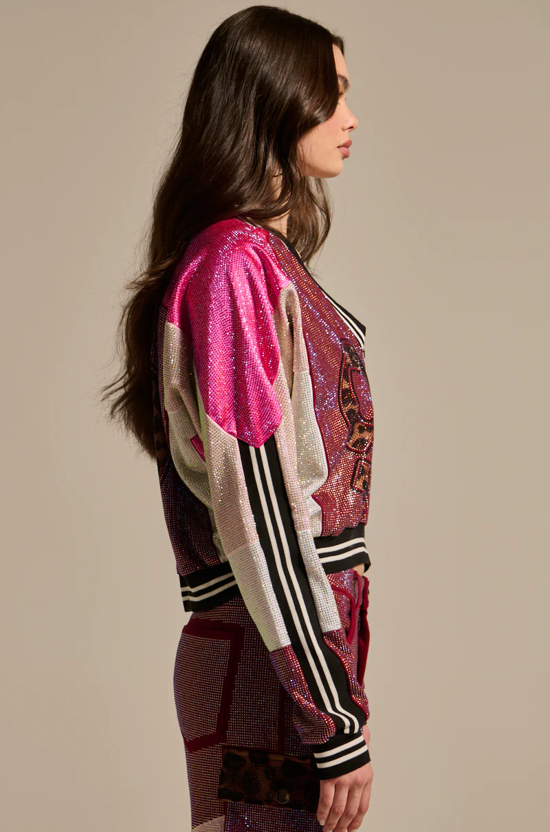 ONLY THE COOLEST RHINESTONE JERSEY SWEATSHIRT - Image 4