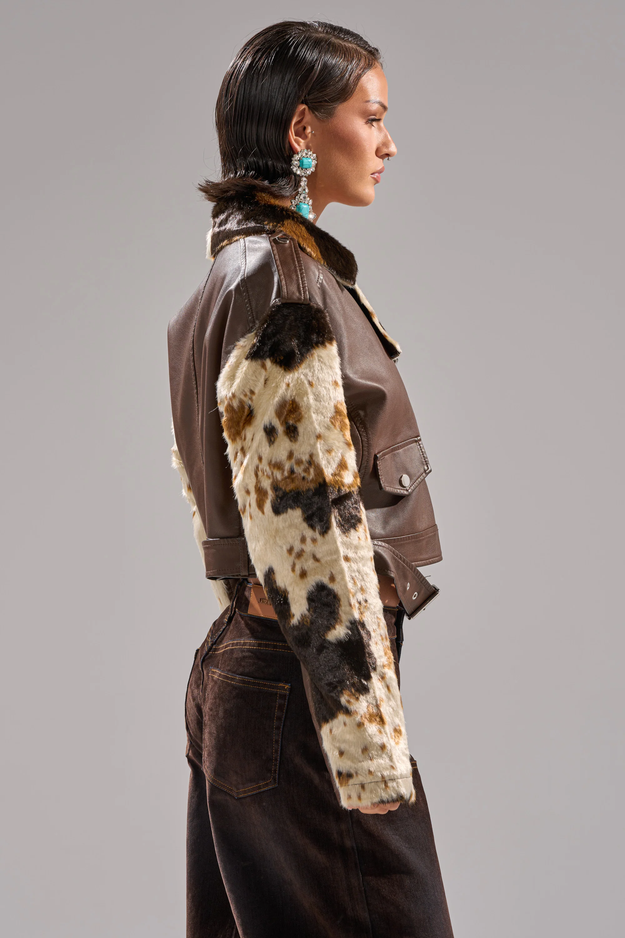 OUT WEST CROPPED MOTO - Image 7