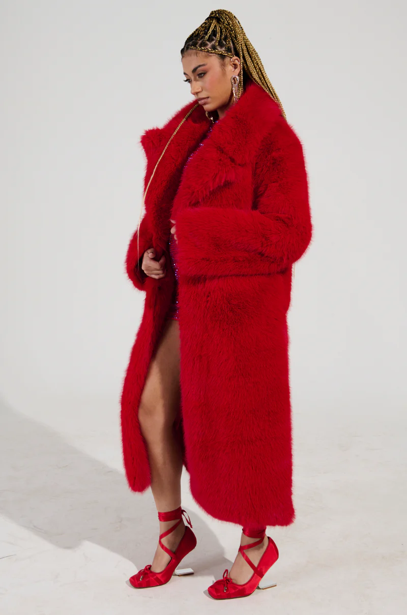 OXFORD FAUX FUR TRENCH - Image 4