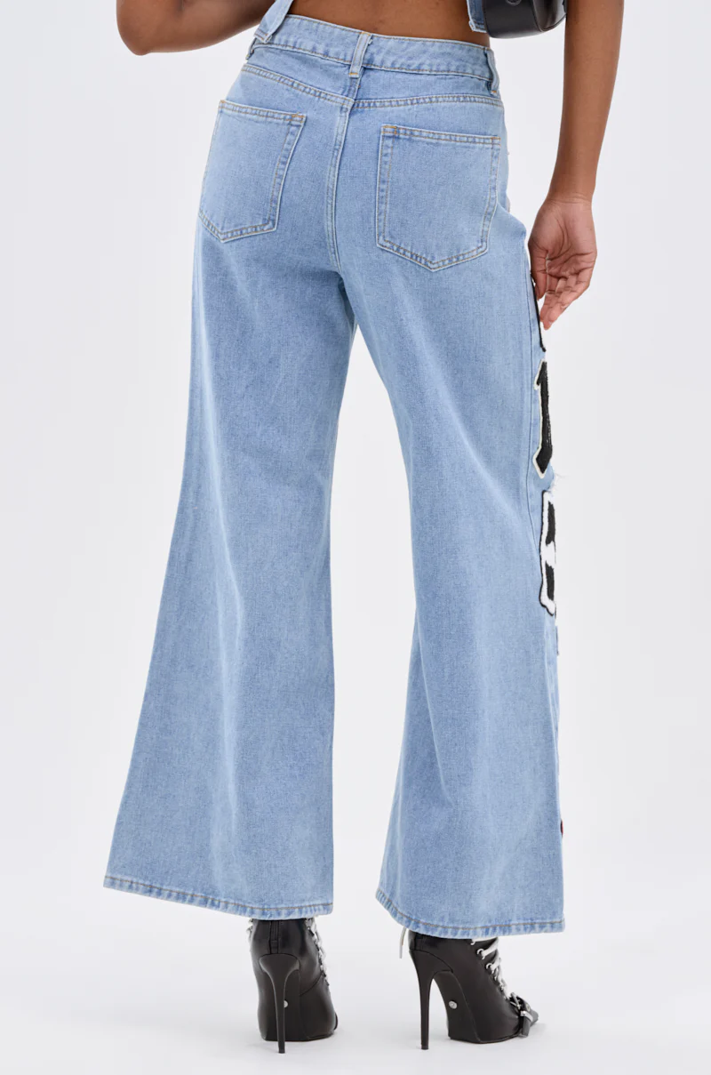 PATCH DENIM RELAXED PANT - Image 7