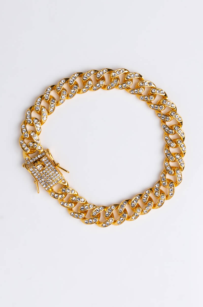 PAVE CHAIN LINK ANKLET - Image 2