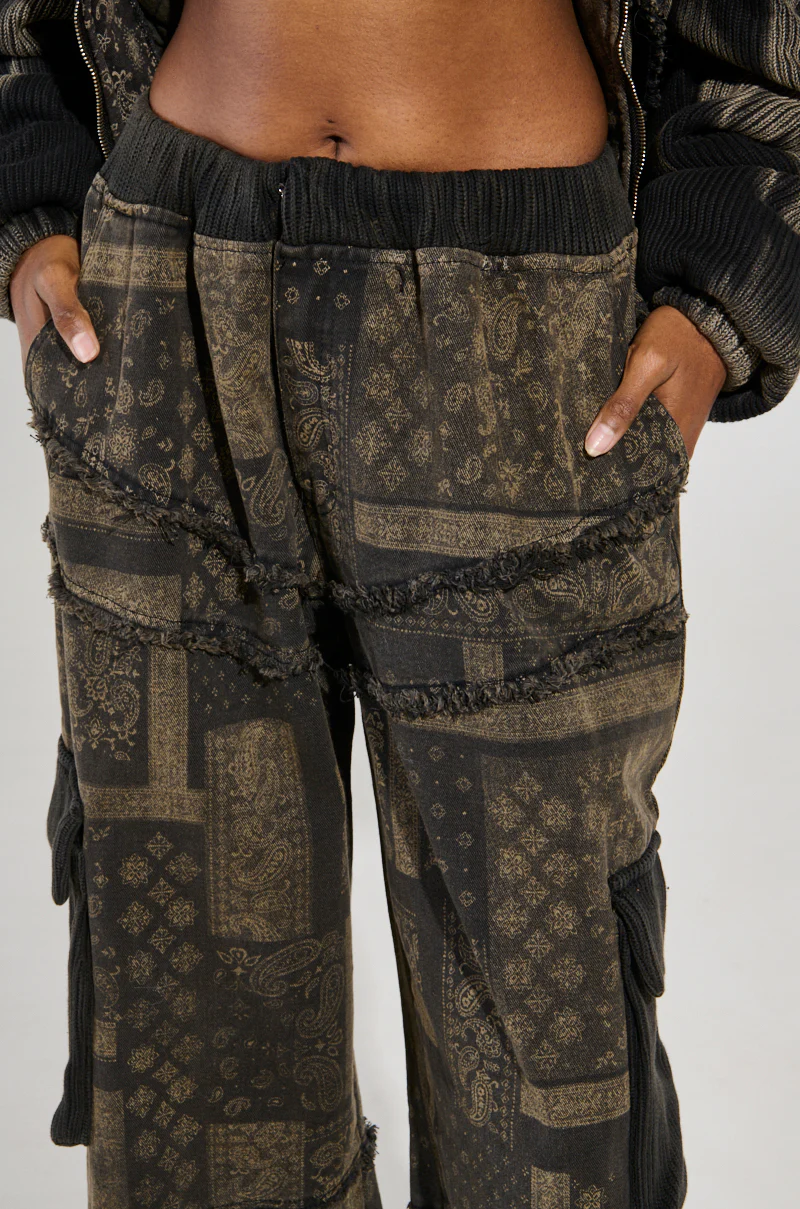 PHOENIX BLEACH WASHED CARGO PANTS - Image 8