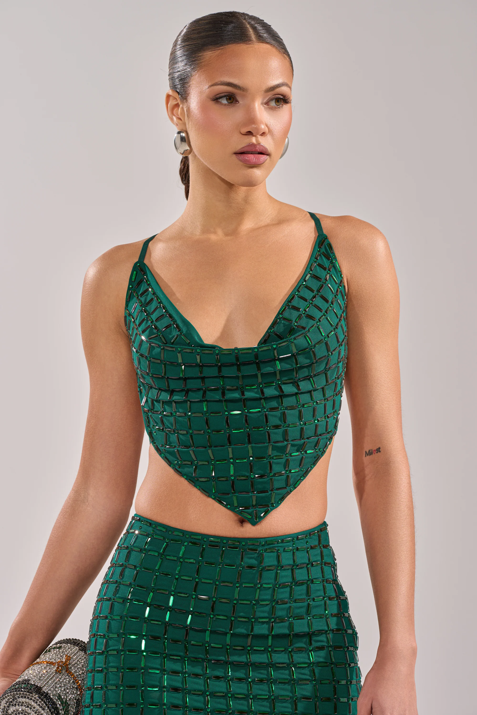PICK ME A WINNER RHINESTONE TANK - Image 2