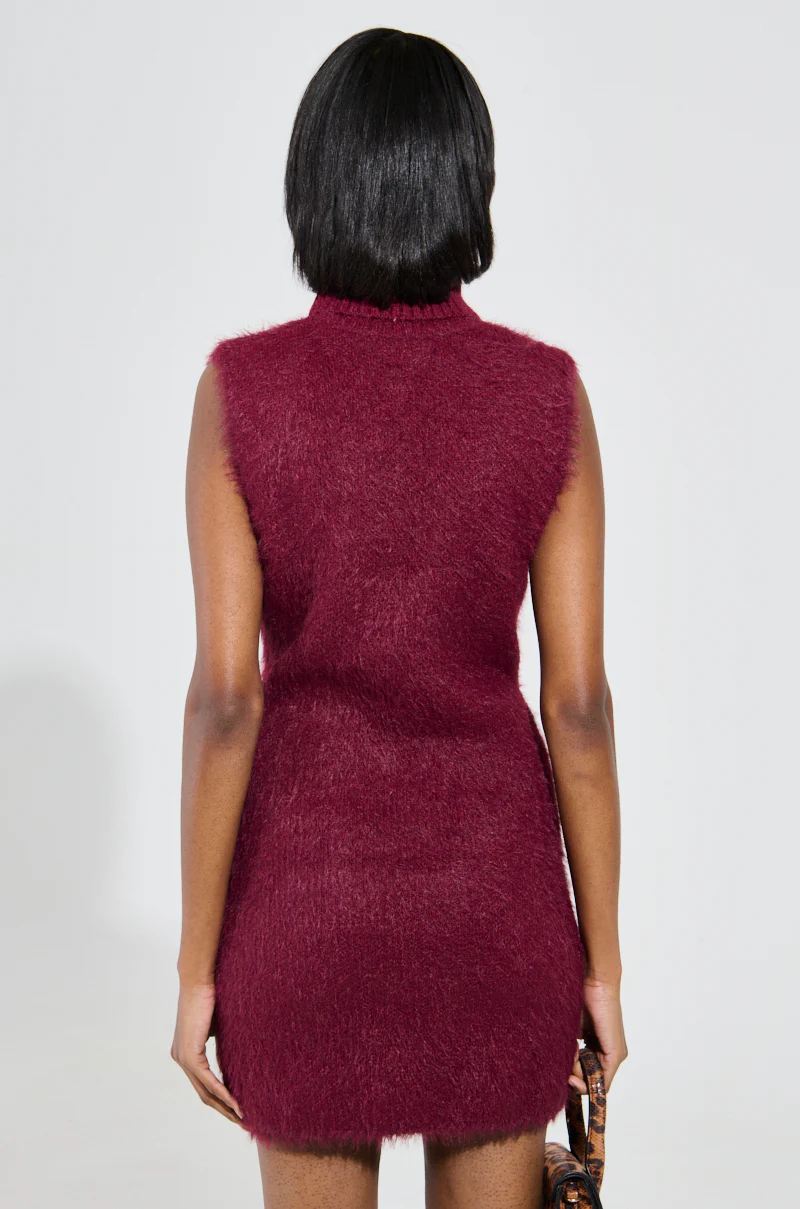 PINKY PROMISE SOFT KNIT MINI DRESS - Image 6