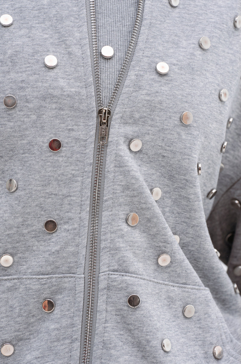 POPPING OFF ZIP UP SWEATSHIRT - Image 9