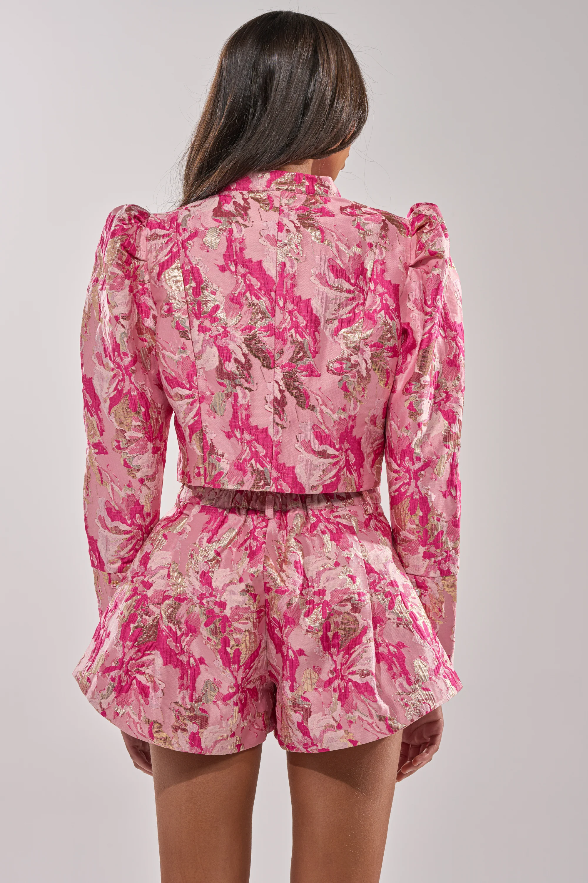 POPPY BROCADE BLAZER - Image 4