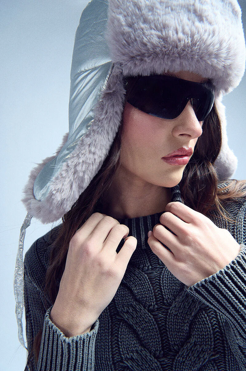POST ME METALLIC AVIATOR HAT - Image 2