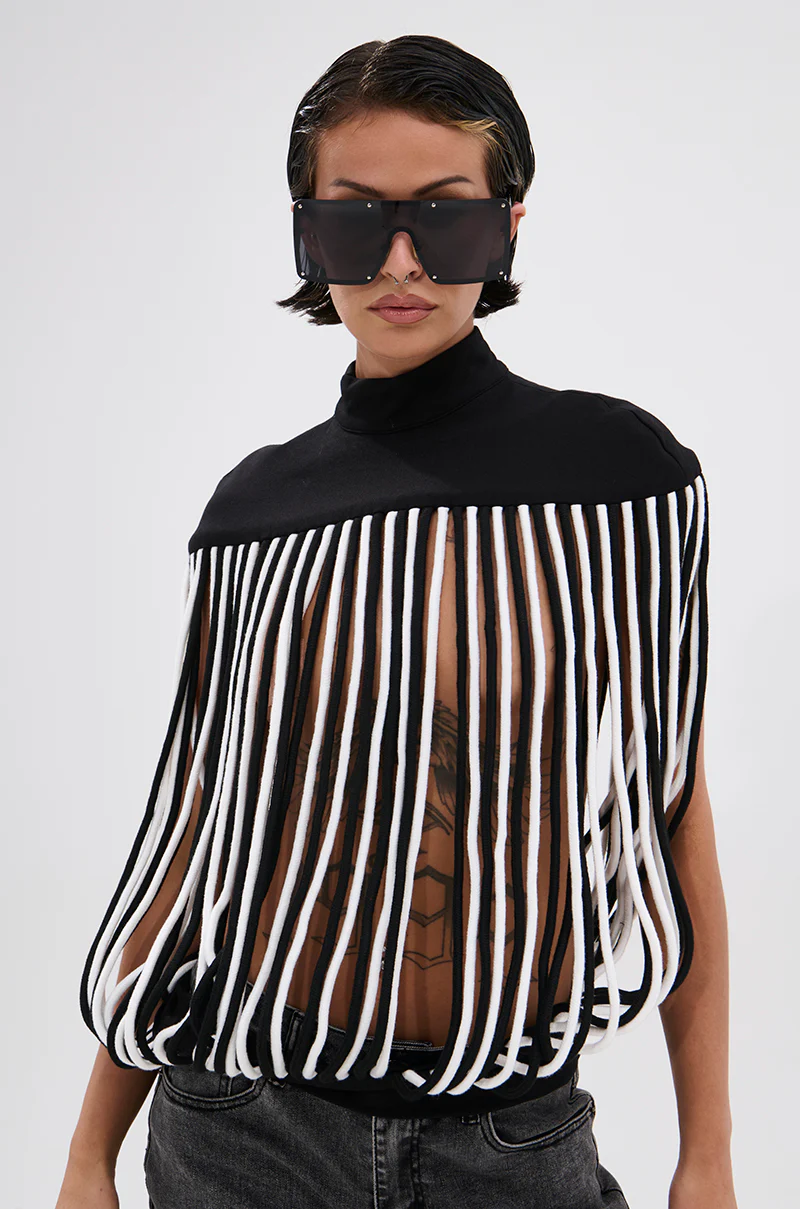 POWER TRIP FRINGE BLOUSE - Image 4