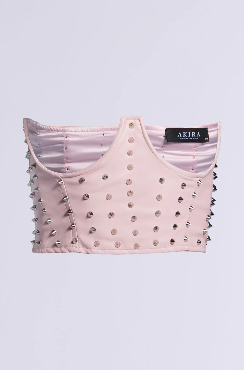 PRETTY BUT I BITE SPIKE BELT