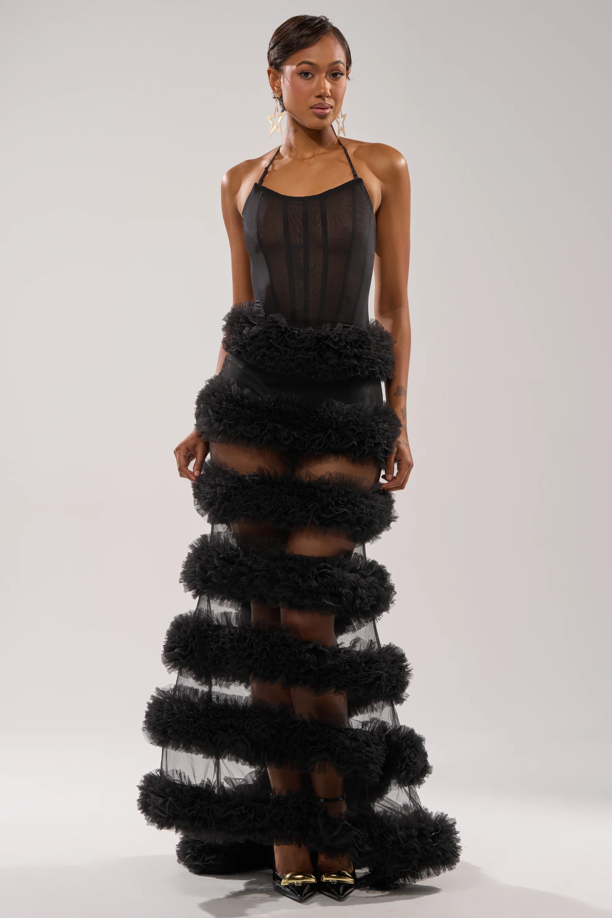 QUEEN OF EVERYTHING MAXI DRESS
