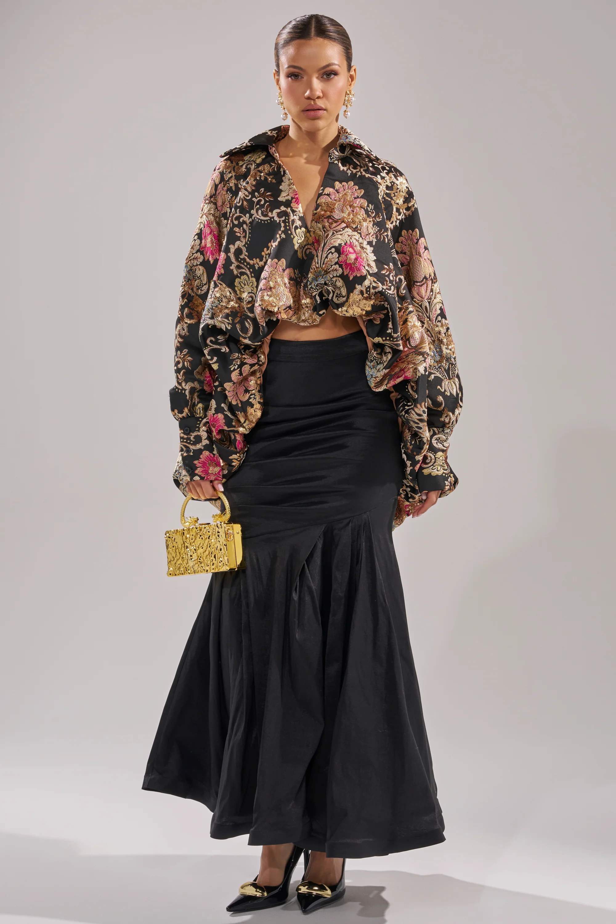 QUEEN OF IT ALL MAXI SKIRT - Image 4