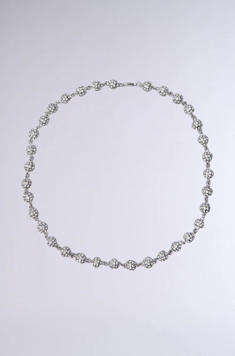 QUEZ PAVE STONE CHAIN