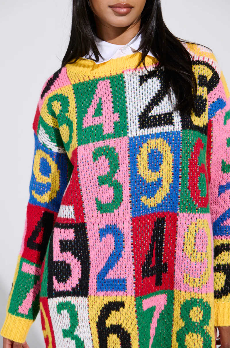 QUICK ONE TWO THREE SWEATER DRESS - Image 7