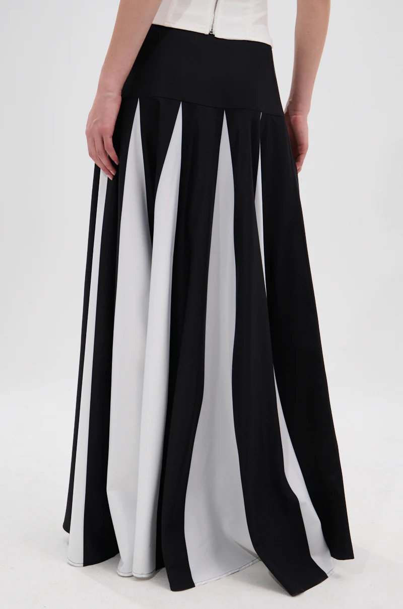 RACHEL SATIN MAXI SKIRT - Image 6