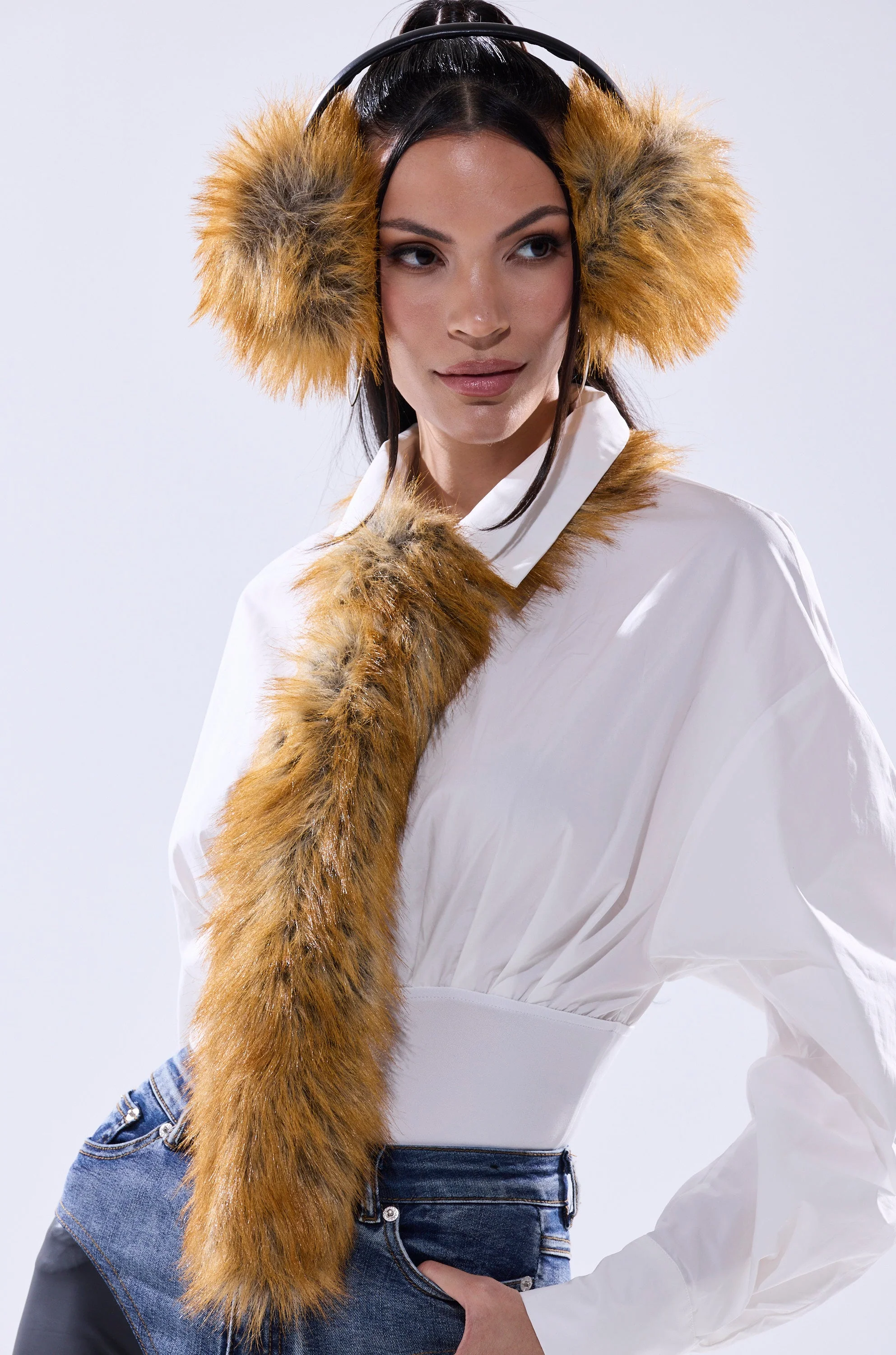 REALLY LIKE THAT FAUX FUR EARMUFFS - Image 9