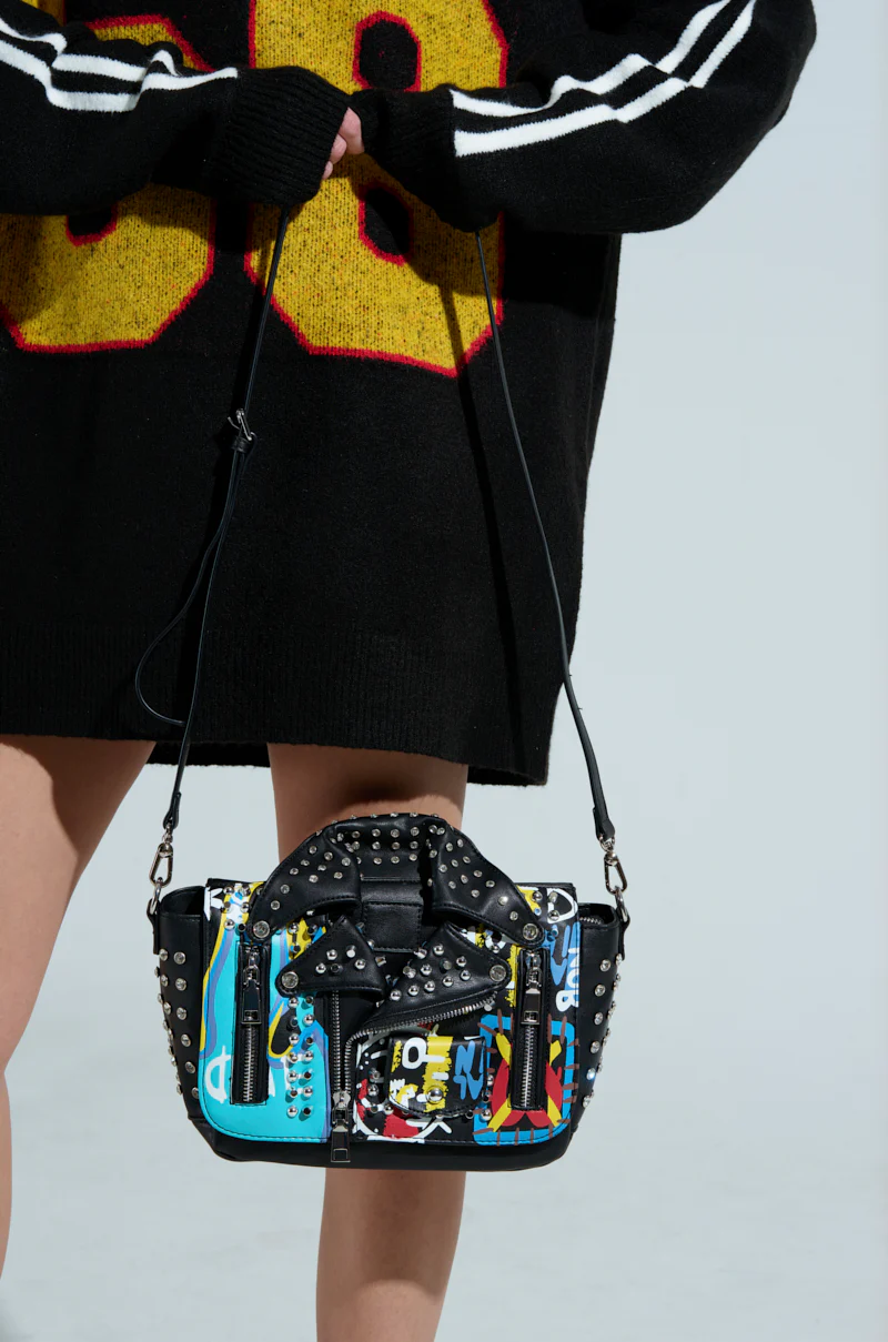 REALLY LIKE THAT PAINTED MOTO BAG - Image 2