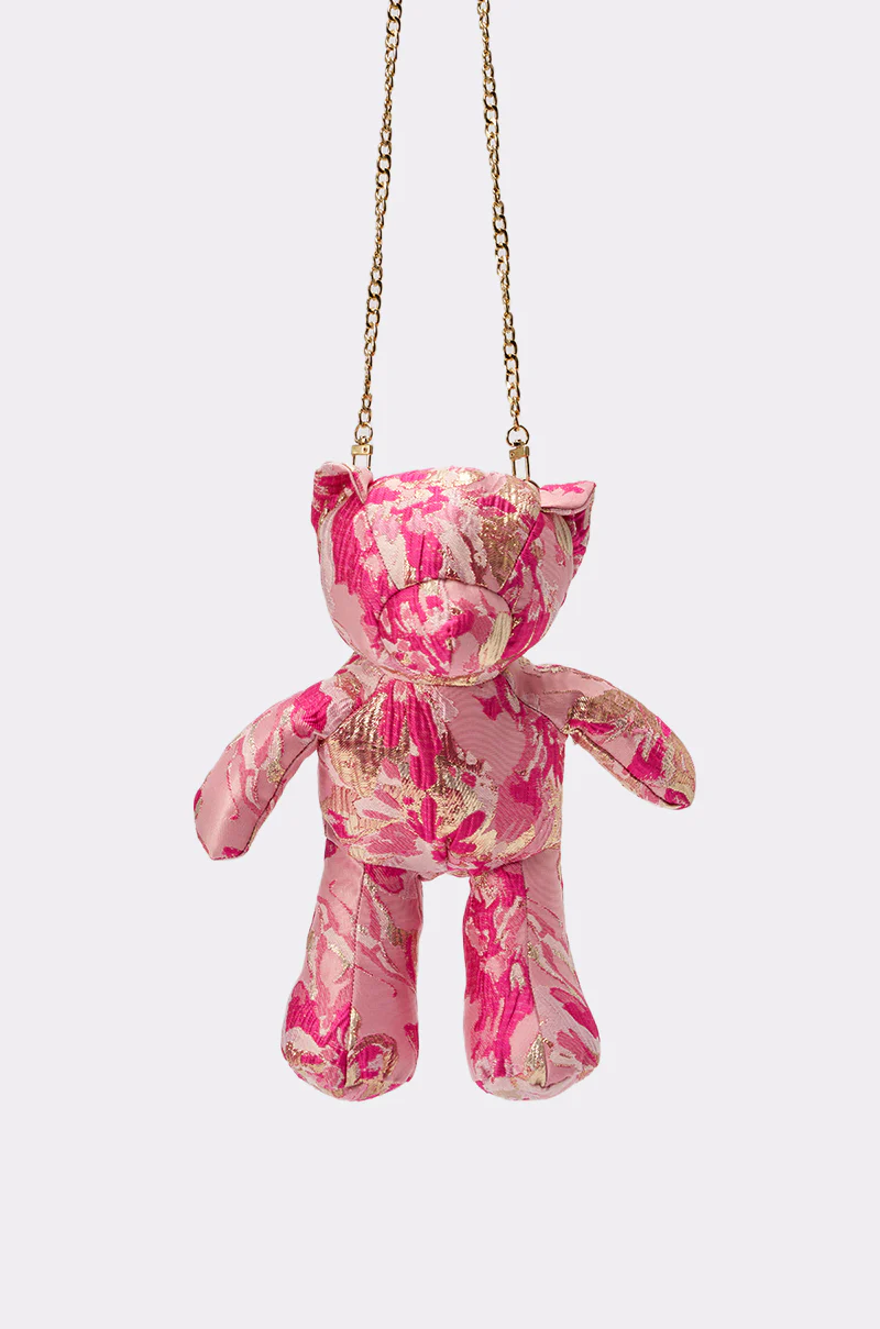 REALLY ME BROCADE BEAR BAG - Image 5