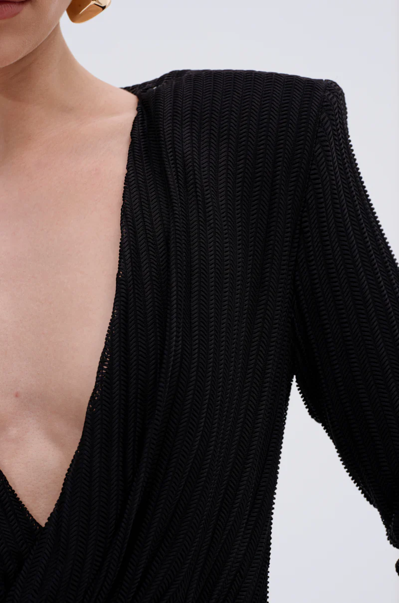 REBECCA WOVEN MINI DRESS - Image 7