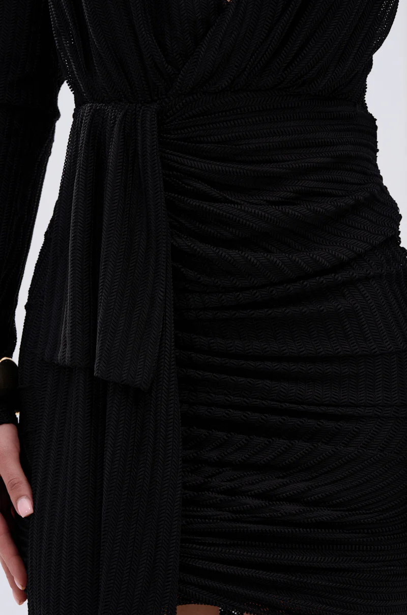 REBECCA WOVEN MINI DRESS - Image 8