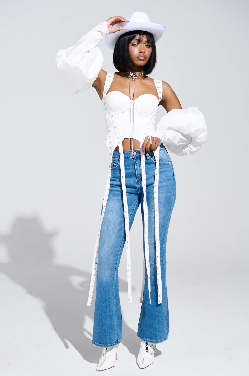 RIP YOU OFF BOOTCUT JEANS - Image 10