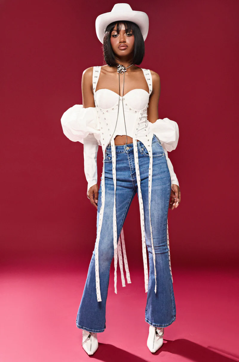 RIP YOU OFF BOOTCUT JEANS - Image 4