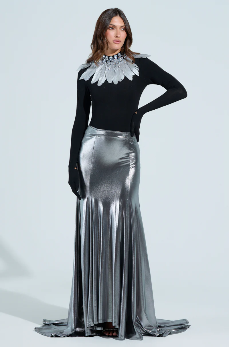 RISE FROM THE ASHES GLOVED KNIT BODYSUIT - Image 7